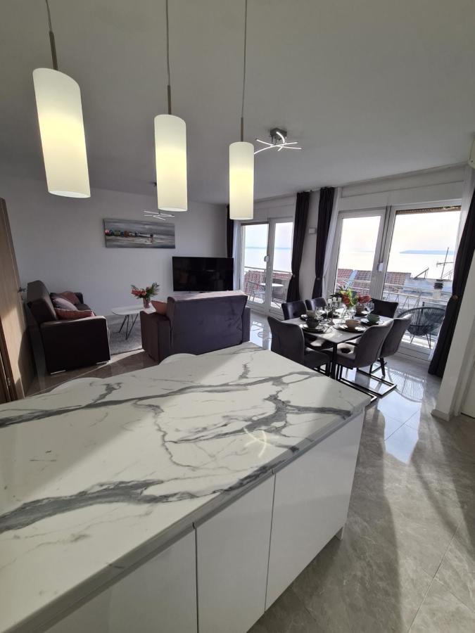 Luxury Panorama View Apartments Nada With Free Private Parking Podstrana Bagian luar foto